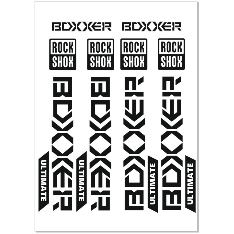 BOXXER samolepka