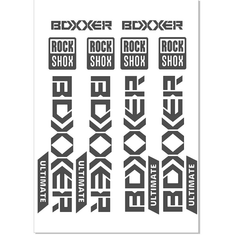 BOXXER samolepka